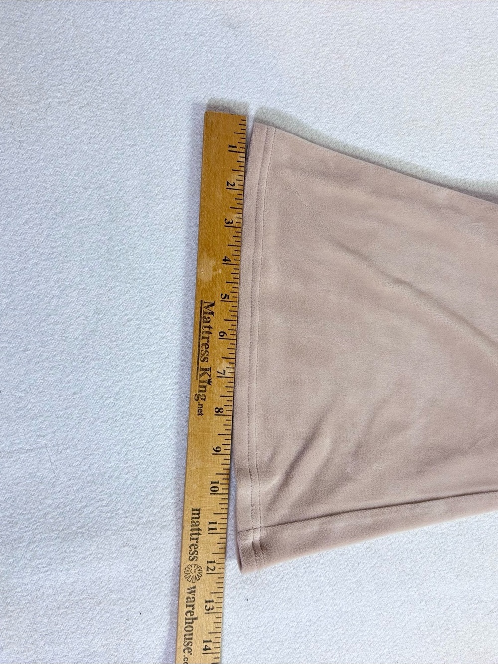 Hollister Beige Velour Flare Lounge Pants S Y2K Soft Girl Athleisure Casual Glam - Picture 9 of 10
